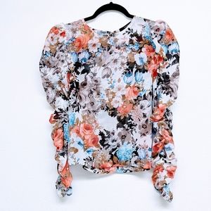 Forever 21 floral blouse